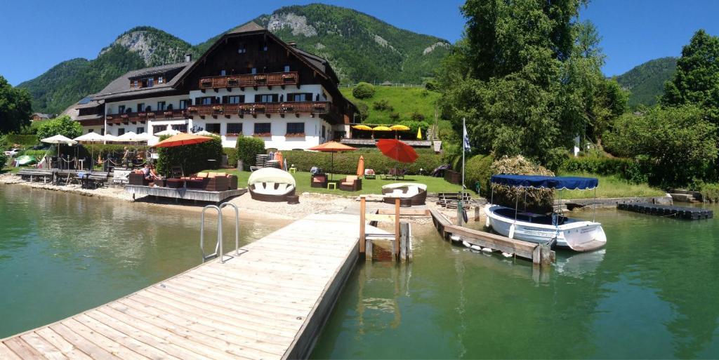 Hotel Seehang Garni Sankt Wolfgang im Salzkammergut Luaran gambar